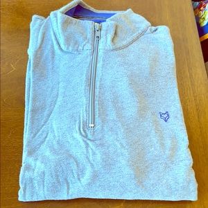 Prince & Fox Grey Quarter zip